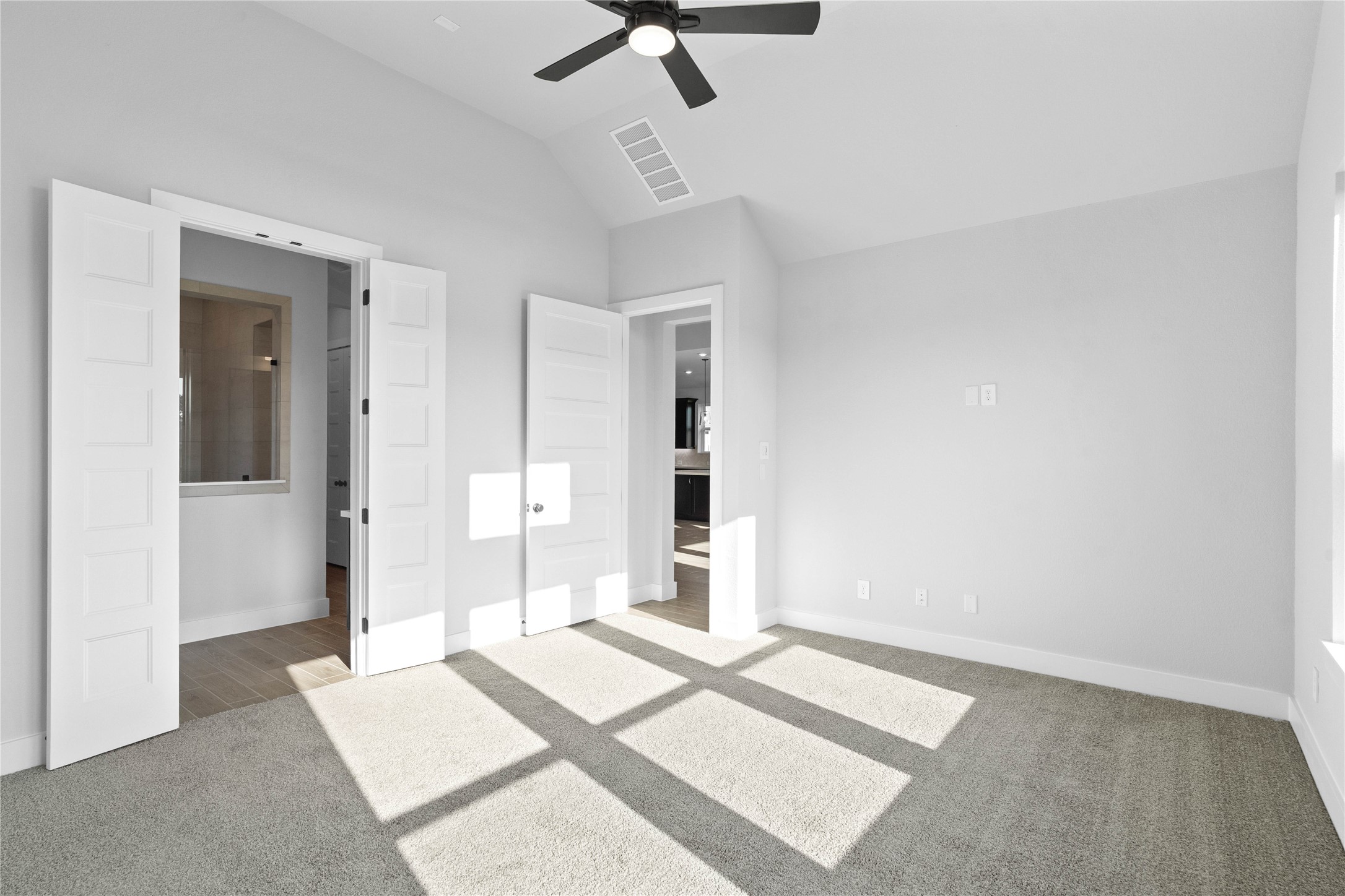 2114 Rowl Street Montgomery, TX 77316 - Photo 33 of 50 Additional view from primary bedroom to the ensuite spa-like bathroom.