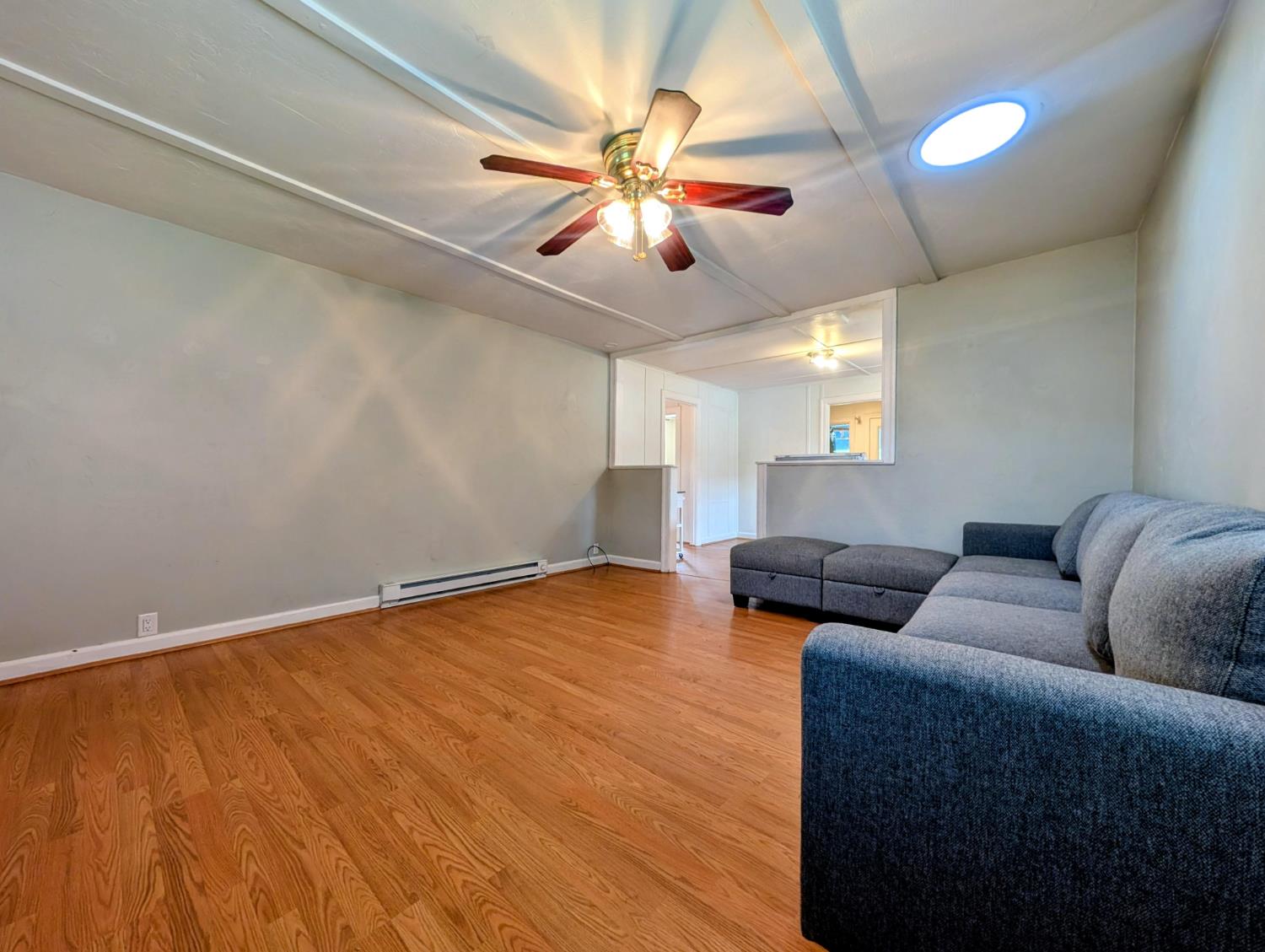 203 Market Street San Andreas, CA 95249 - Photo 14 of 54 a living room with furniture and a ceiling fan