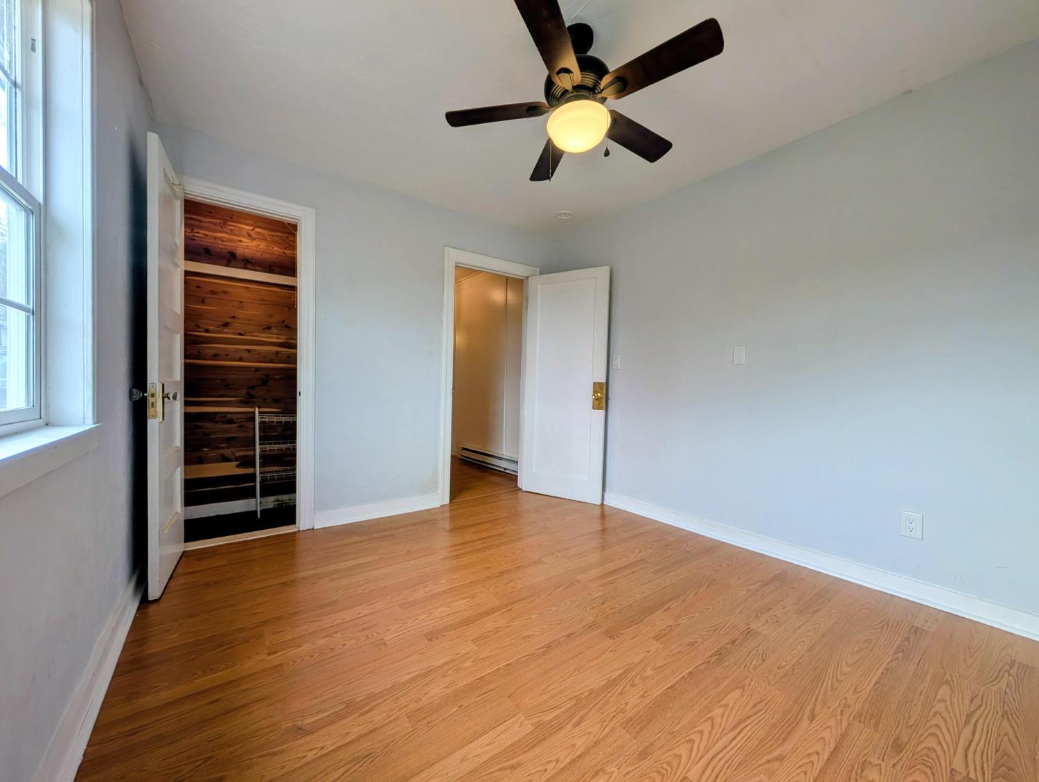 203 Market Street San Andreas, CA 95249 - Photo 25 of 54 an empty room with closet and fan