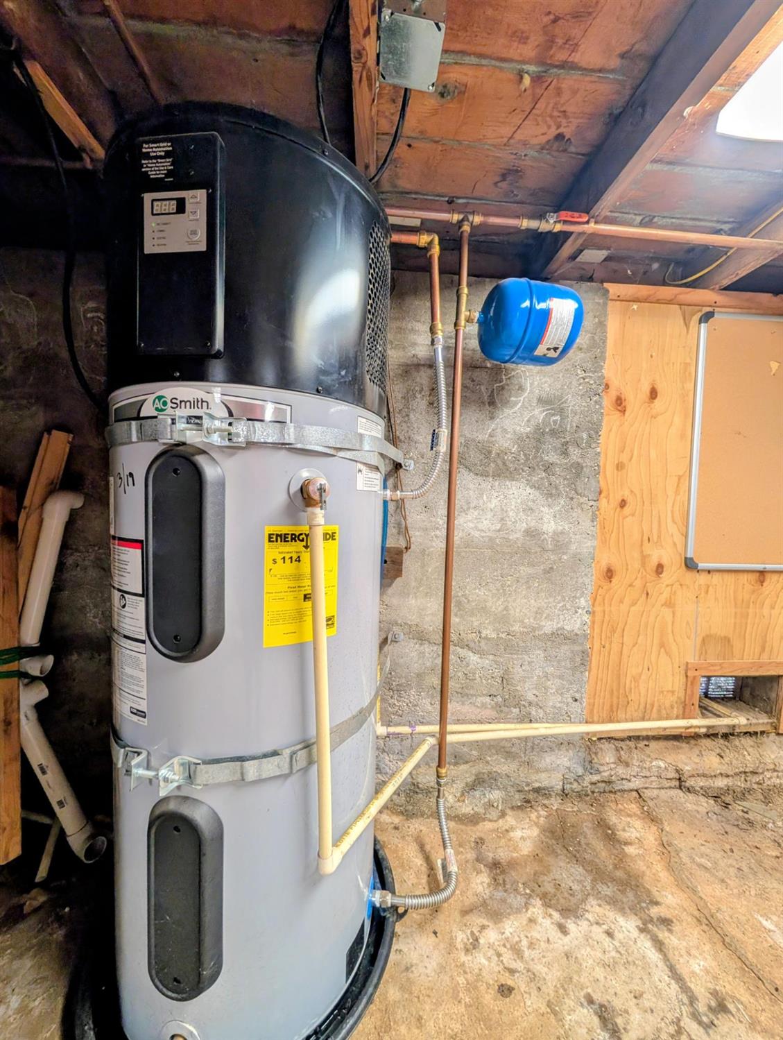 203 Market Street San Andreas, CA 95249 - Photo 48 of 54 a utility room with dryer washer and a view of living room