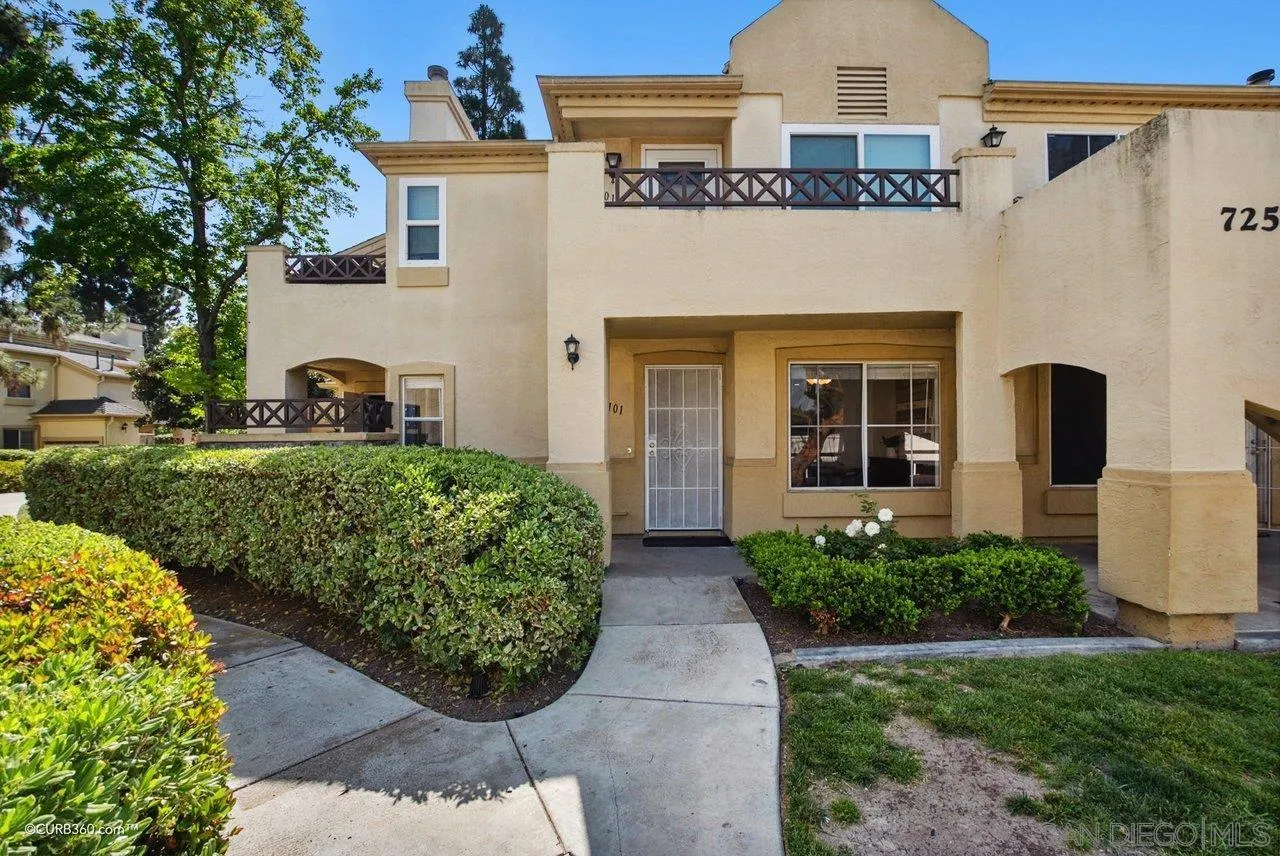 725 Brookstone Road Chula Vista, CA 91913 - Photo 2 of 30 a view of a house with potted plants and a fountain