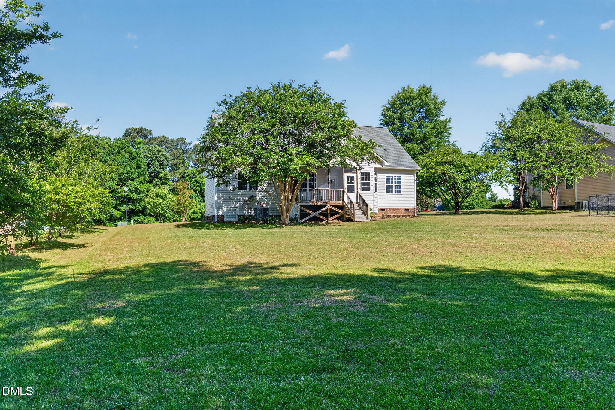 102 Ina Joe Place Willow Spring, NC 27592 - Photo 25 of 31 a view of house with a big yard