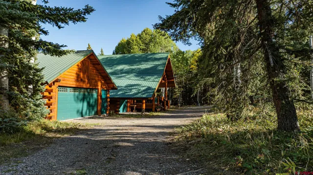 a view of a house with a yard and plants