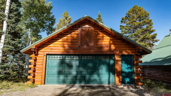 a view of a forest with a forest