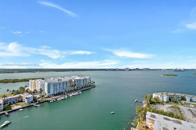 a view of a lake with a mountain