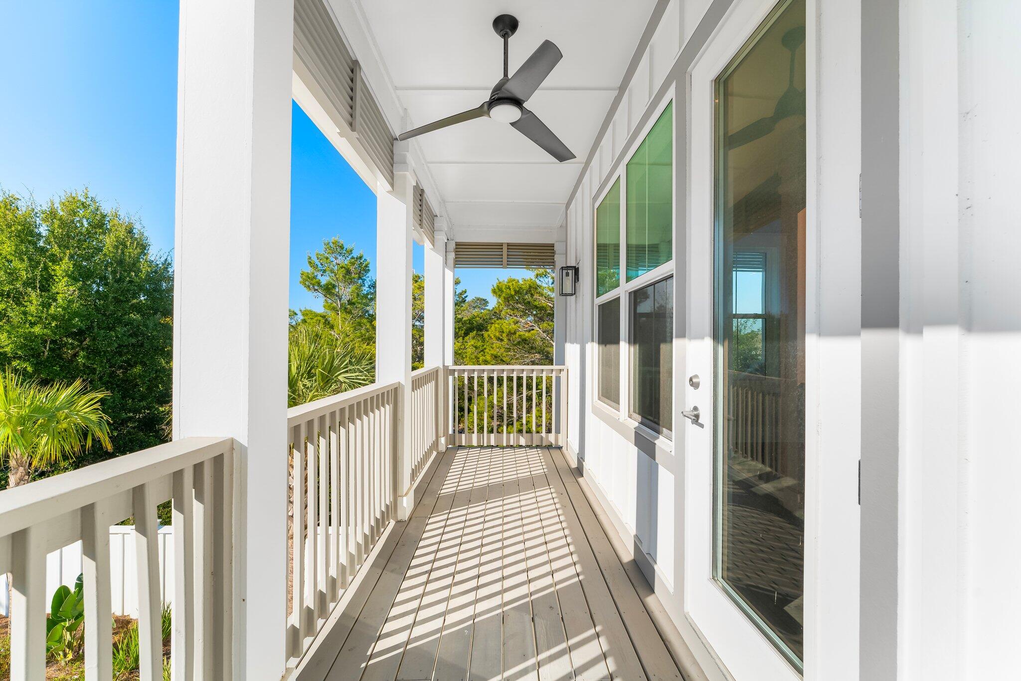 28 West Queen Palm Dr Inlet Beach Inlet Beach, FL 32461 - Photo 18 of 72 a view of a balcony