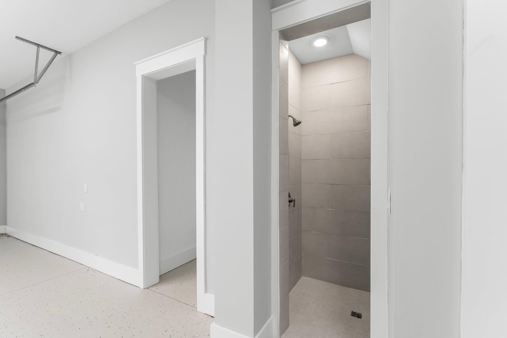 28 West Queen Palm Dr Inlet Beach Inlet Beach, FL 32461 - Photo 59 of 72 a view of a bathroom from a hallway to other door