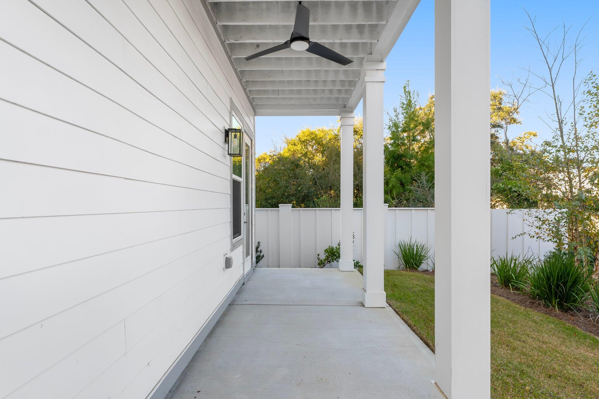 28 West Queen Palm Dr Inlet Beach Inlet Beach, FL 32461 - Photo 61 of 72 a view of potted plants in front of door
