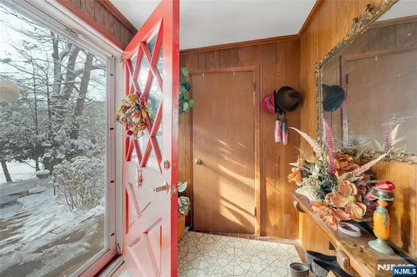 a view of a house with a street