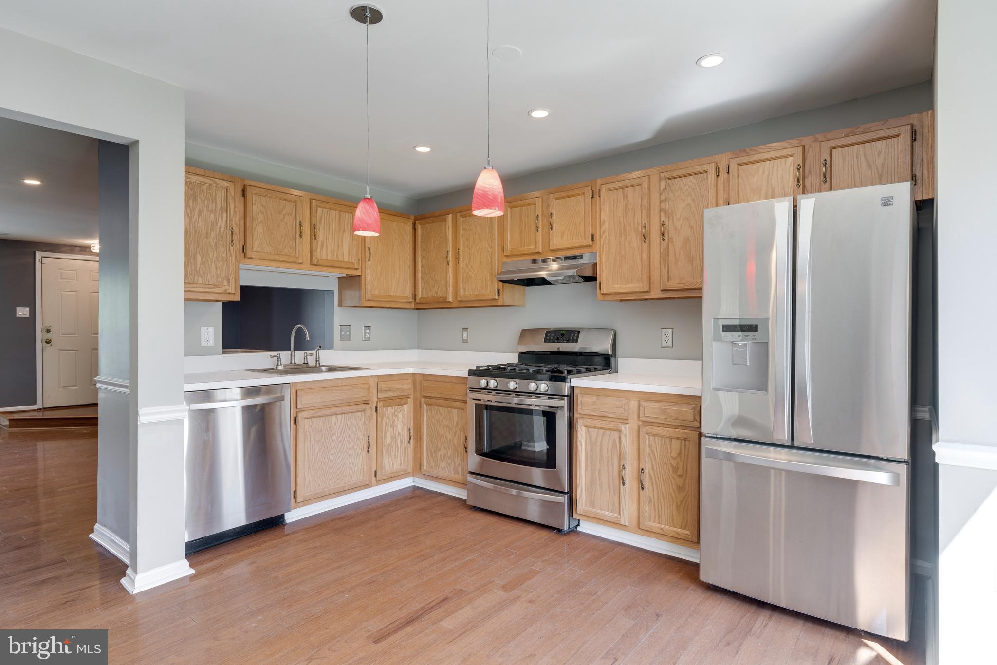 8021 Edinburgh Drive Springfield, VA 22153 - Photo 5 of 17 Bright & open kitchen with space for table or fami