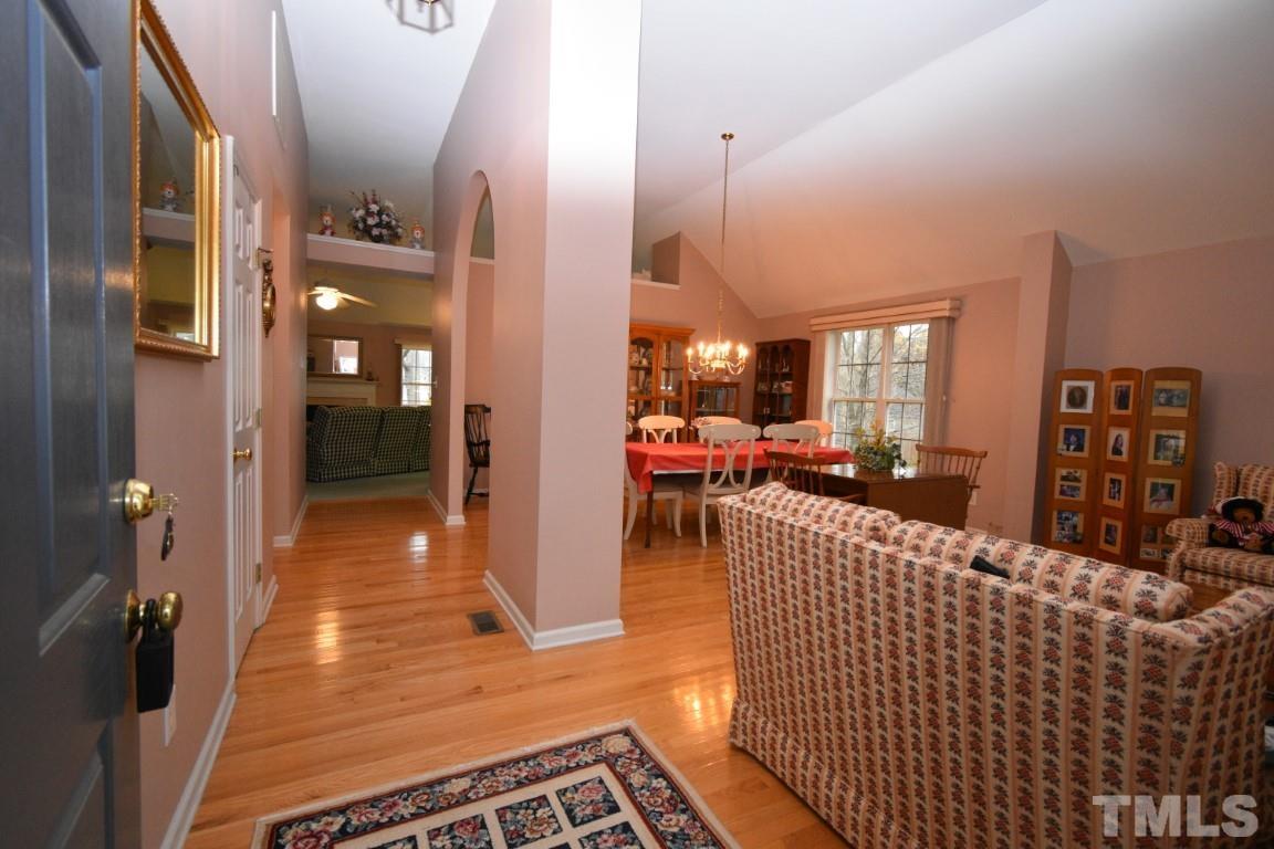 9904 Wyngate Ridge Drive Raleigh, NC 27617 - Photo 3 of 39 a living room with furniture