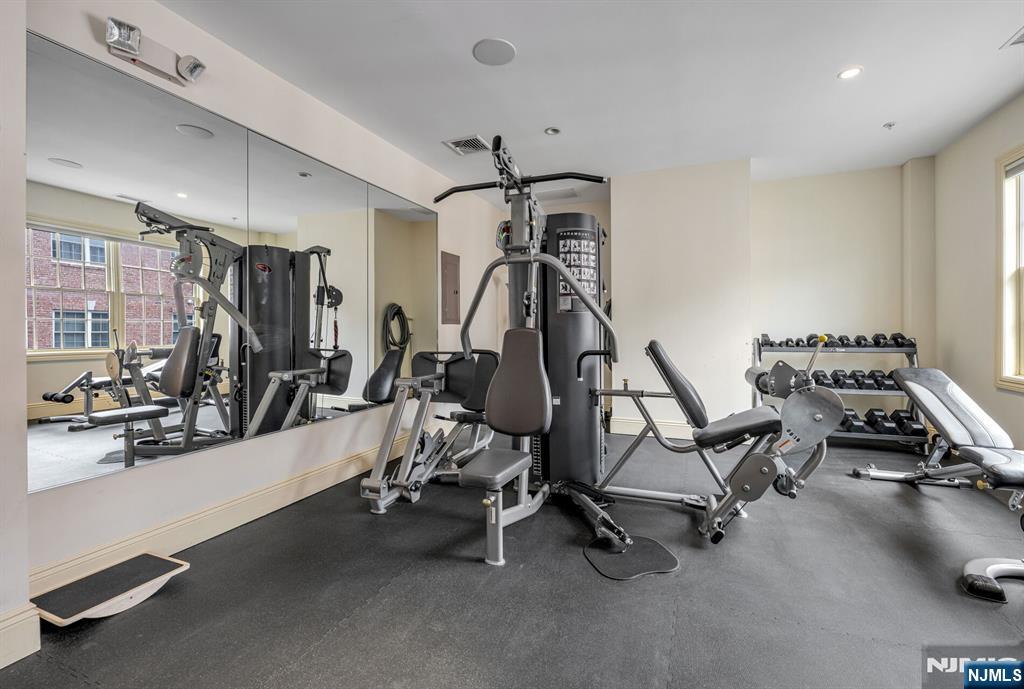 2310 Rio Vista Lane, Unit 2310 Northvale, NJ 07647 - Photo 44 of 49 a view of a room with gym equipment