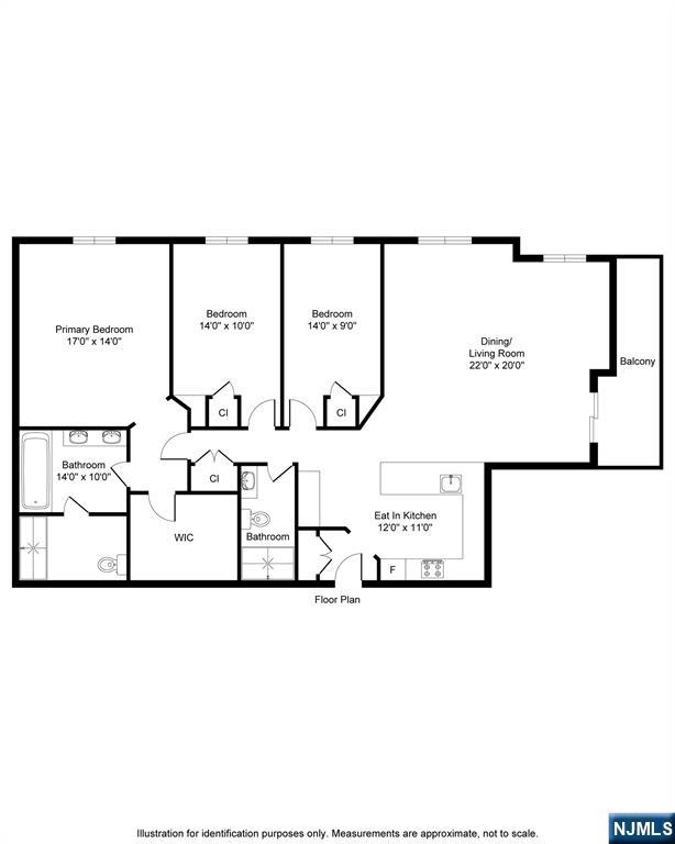 2310 Rio Vista Lane, Unit 2310 Northvale, NJ 07647 - Photo 49 of 49 a picture of a floor plan