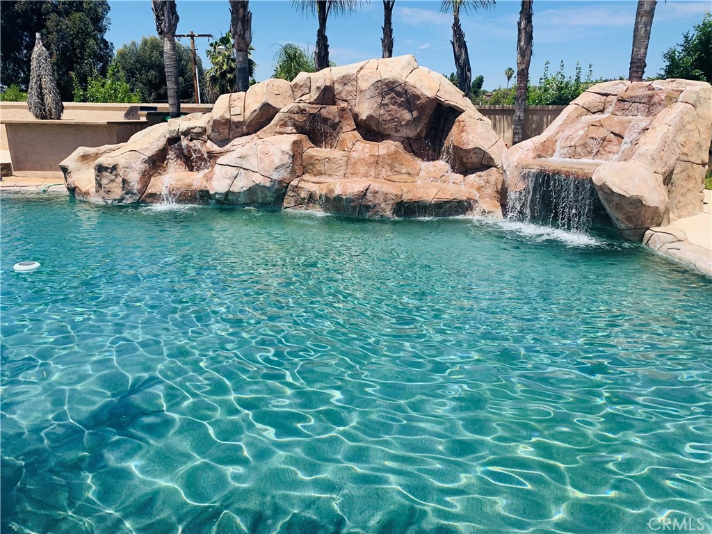 7907 Horizon View Drive Riverside, CA 92506 - Photo 4 of 58 Pool with waterfall and slide