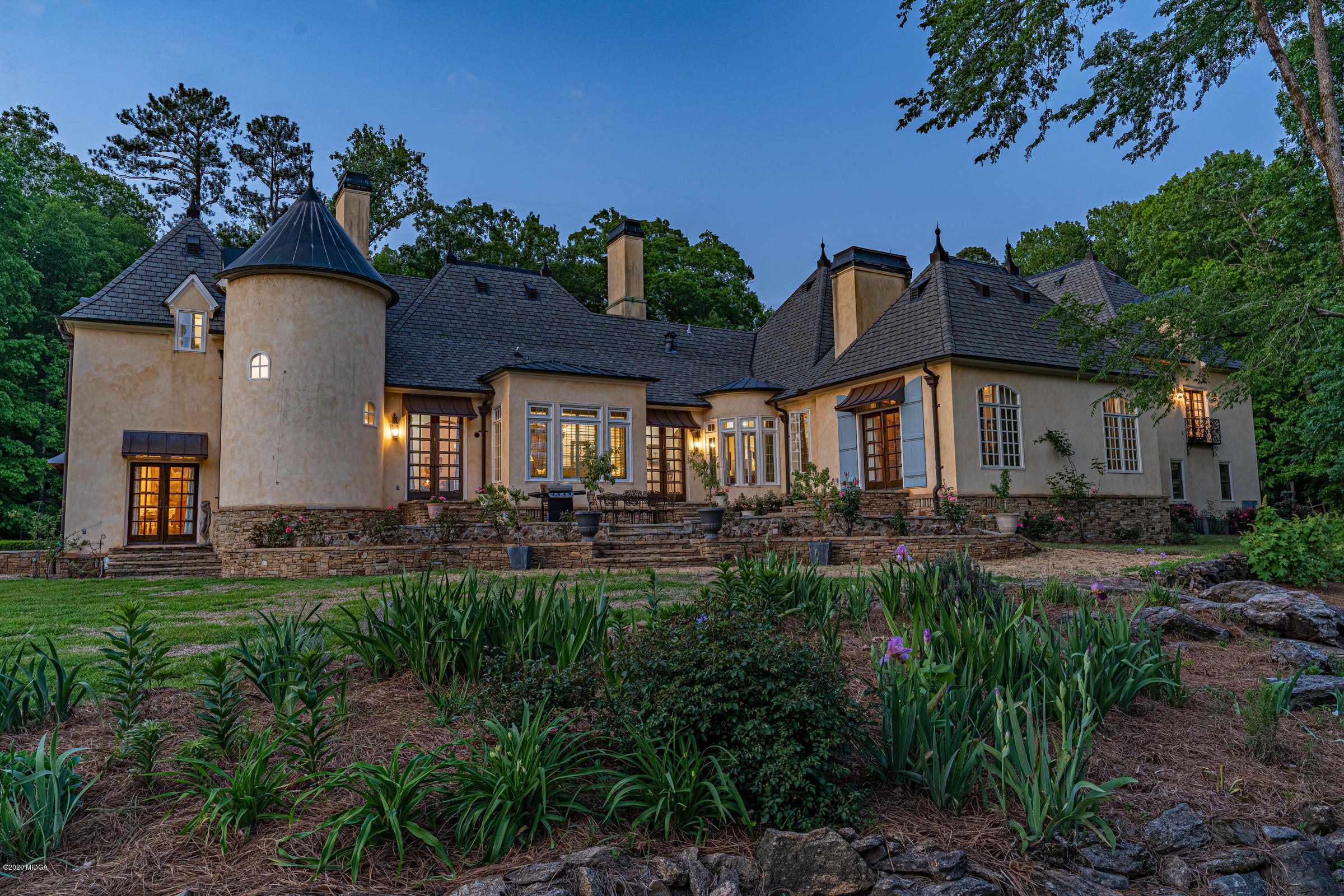 265 Sanders Road Macon, GA 31210 - Photo 51 of 61 a front view of house with yard and outdoor seating