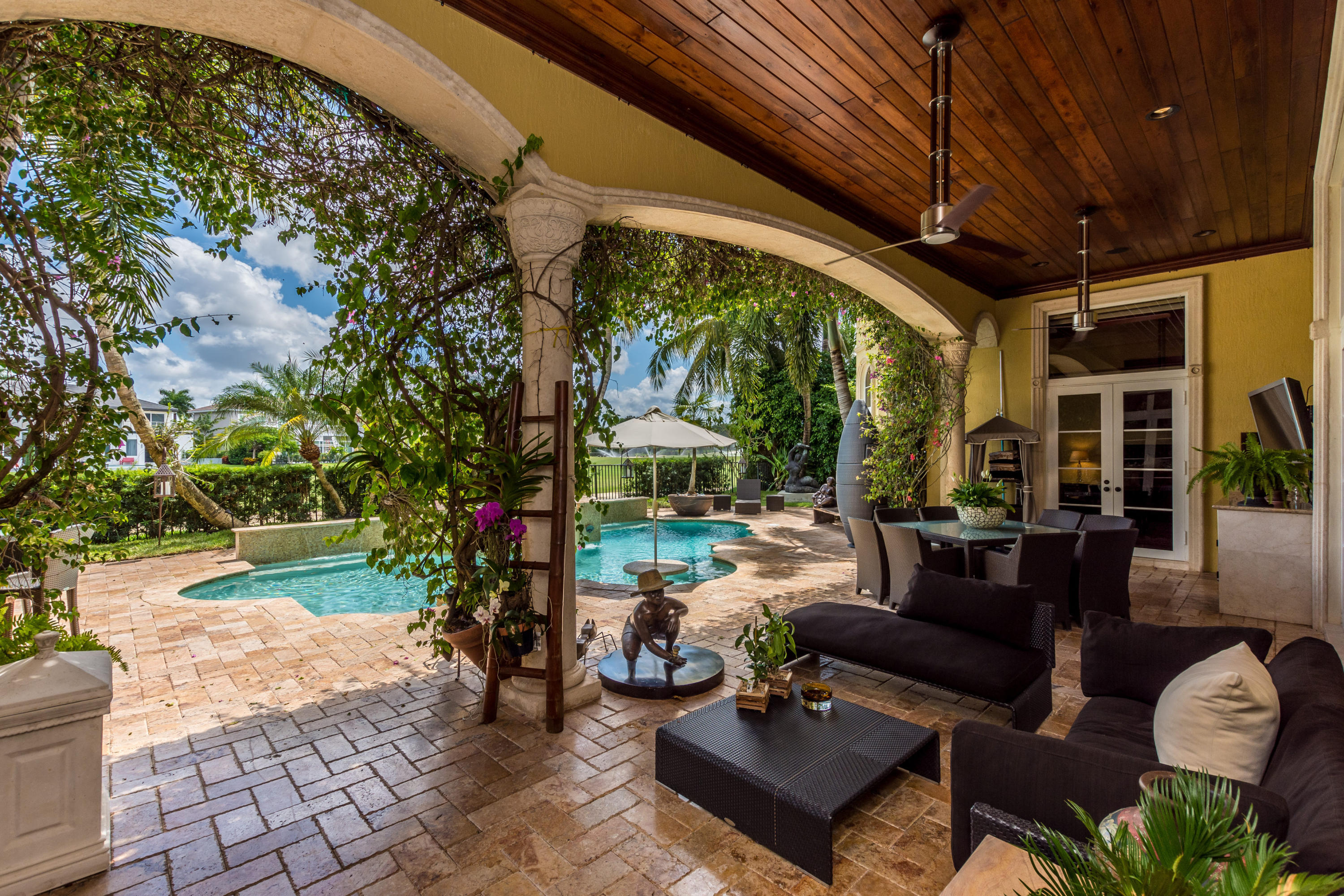 7518 Fenwick Place Boca Raton, FL 33496 - Photo 72 of 112 covered lanai