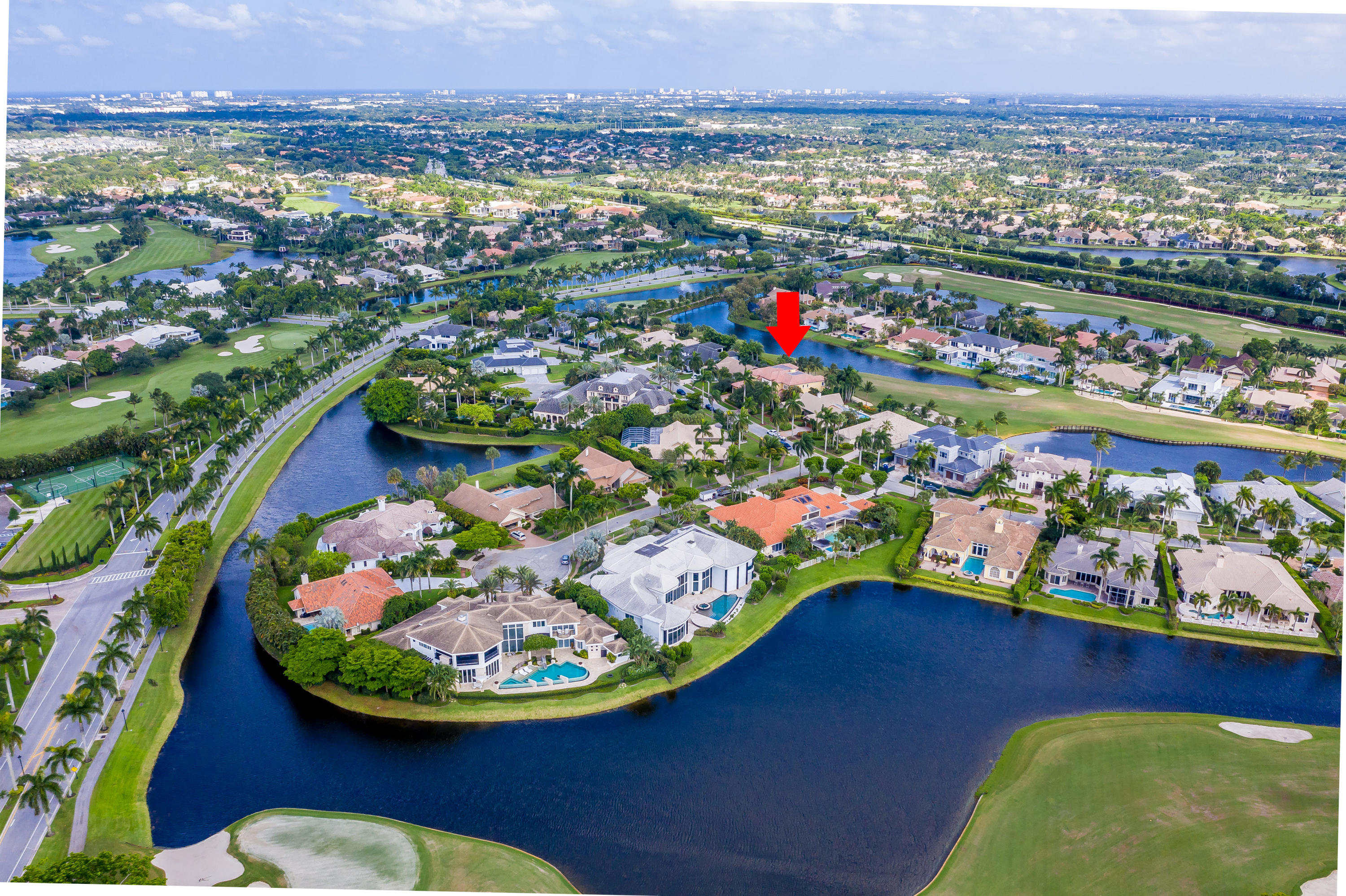 7518 Fenwick Place Boca Raton, FL 33496 - Photo 79 of 112 aerial