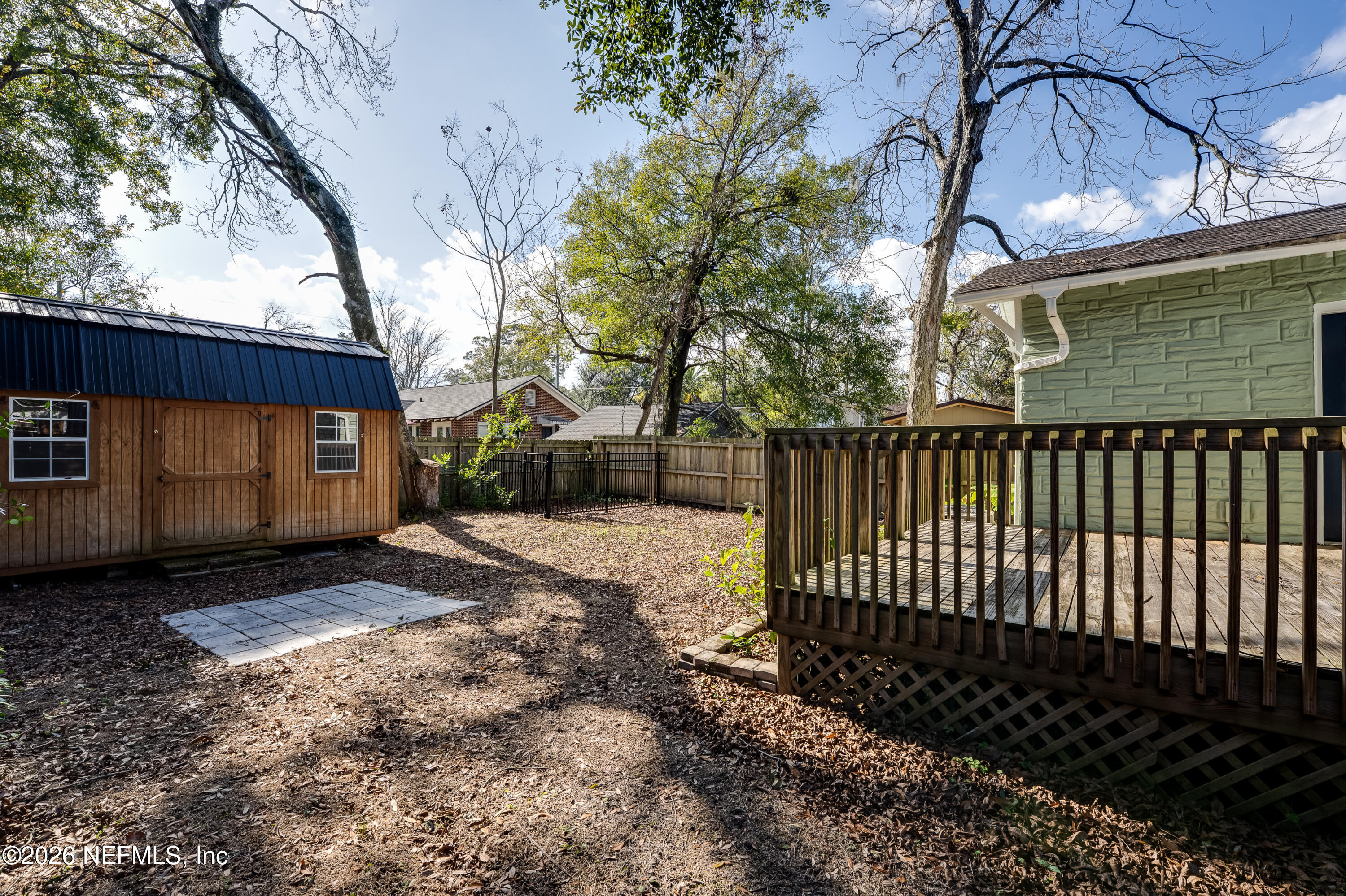 4560 French Street Jacksonville, FL 32205 - Photo 30 of 38 a view of a yard with a trees