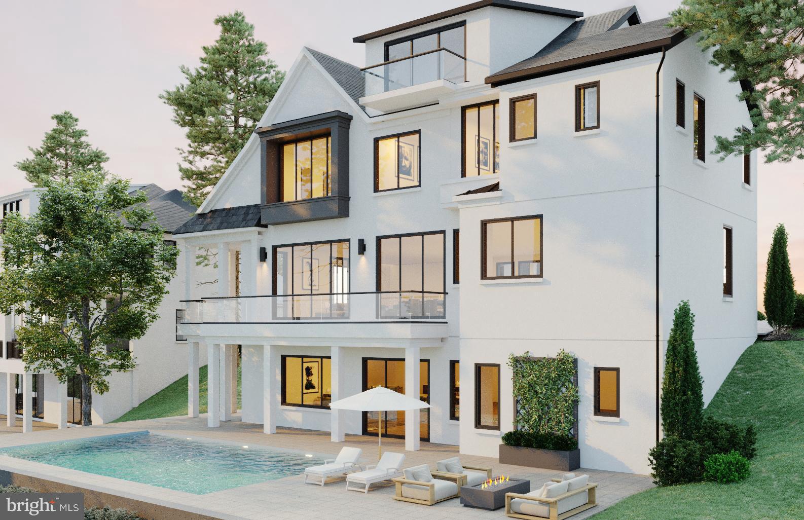 2545 North Ridgeview Road Arlington, VA 22207 - Photo 2 of 2 Optional Pool is Shown