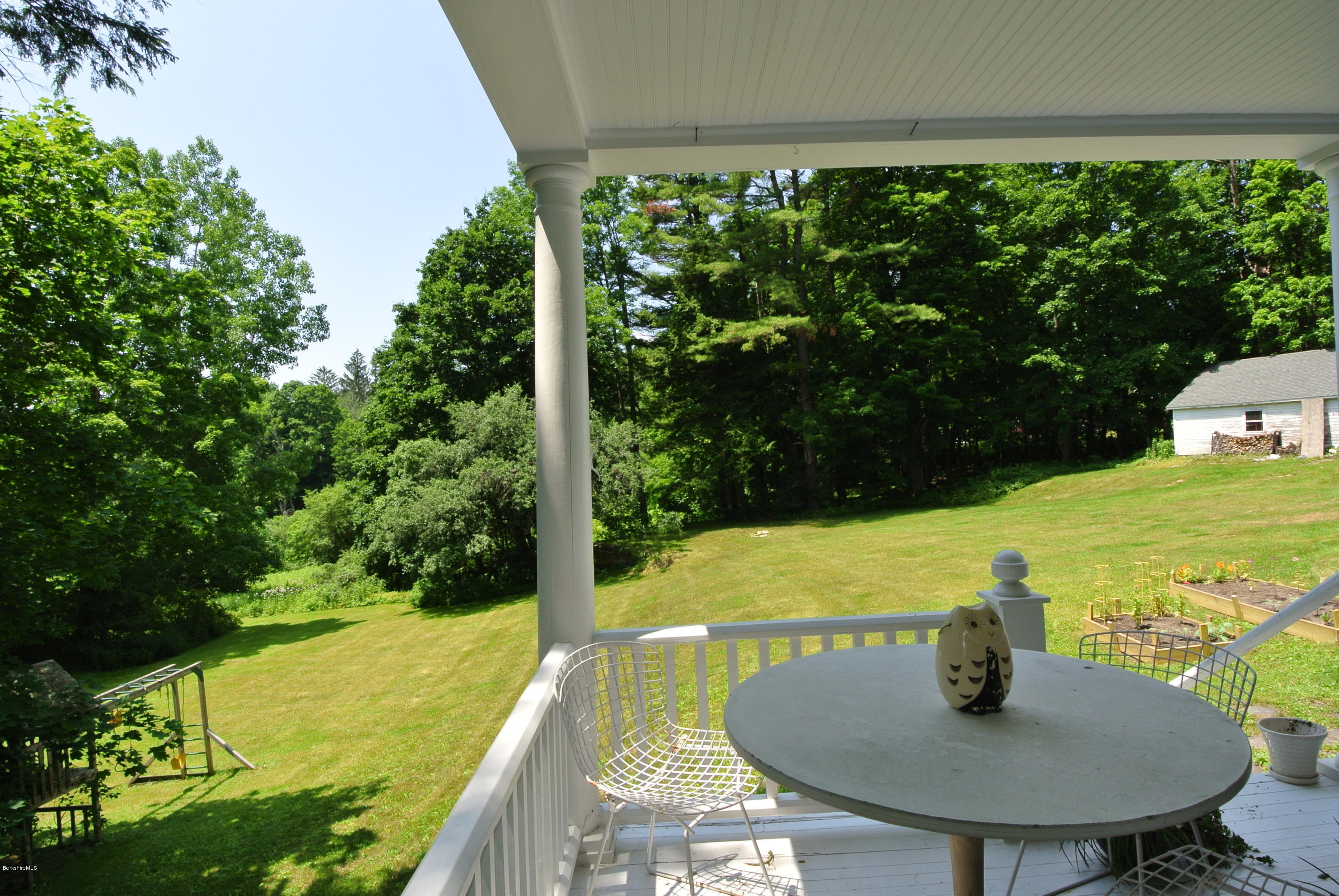 48 Old Stockbridge Road Lenox, MA 01240 - Photo 34 of 43 Porch looking to back yard