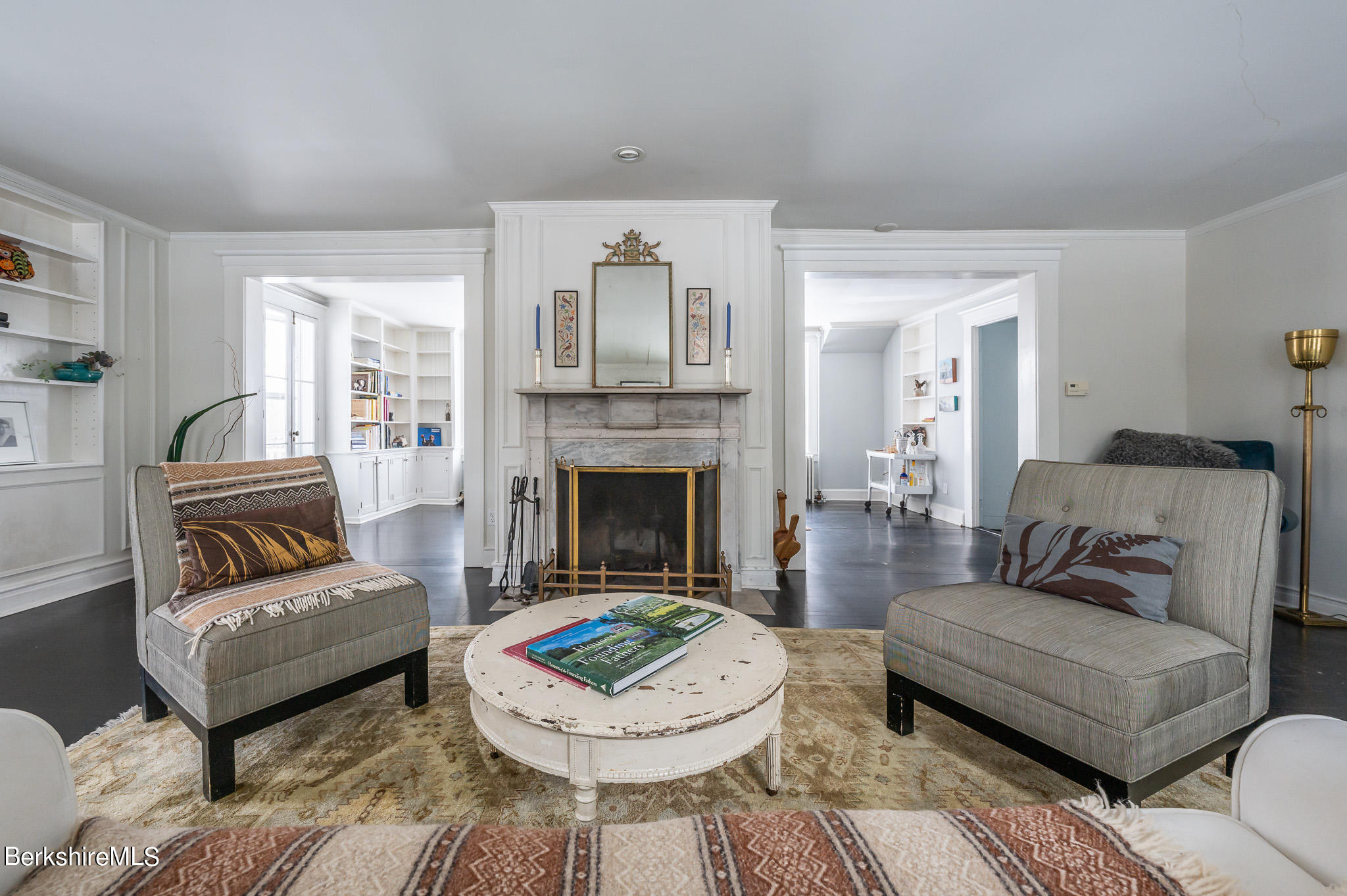 Formal living room towards dining room