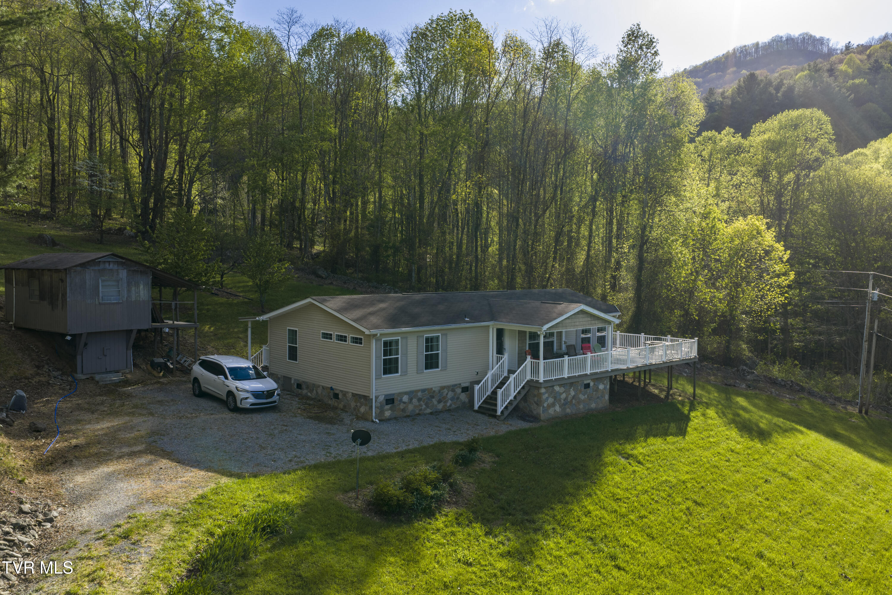 2169 Rice Creek Road Flag Pond, TN 37657 - Photo 64 of 79 RiceCreek-Aerials-1