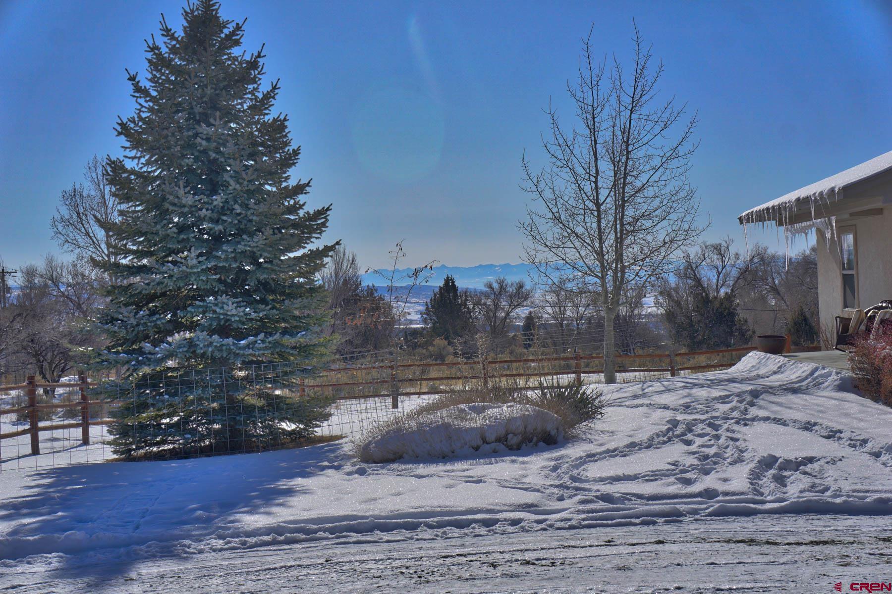16575 2550th Road Cedaredge, CO 81413 - Photo 29 of 32 a view of a backyard of the house