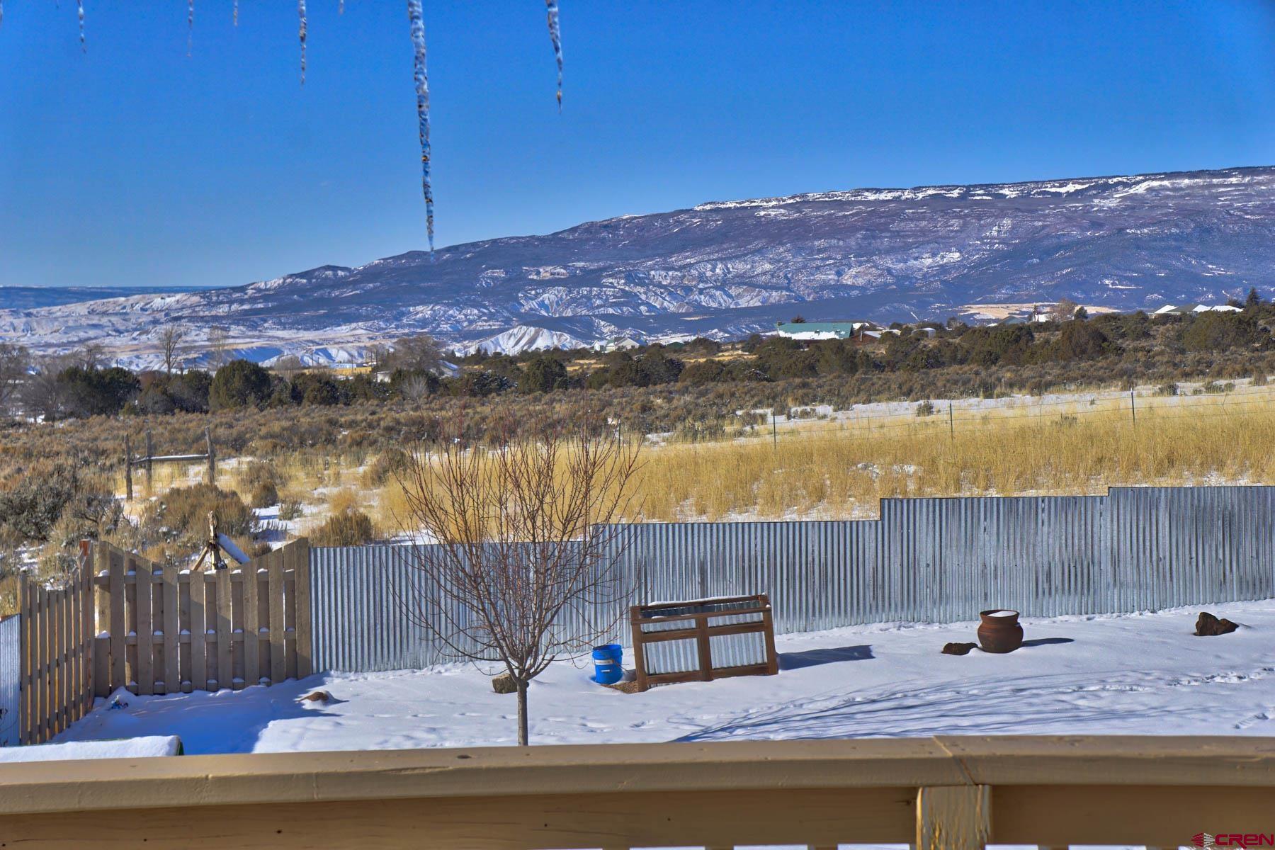 16575 2550th Road Cedaredge, CO 81413 - Photo 31 of 32 a view of a lake with a mountain