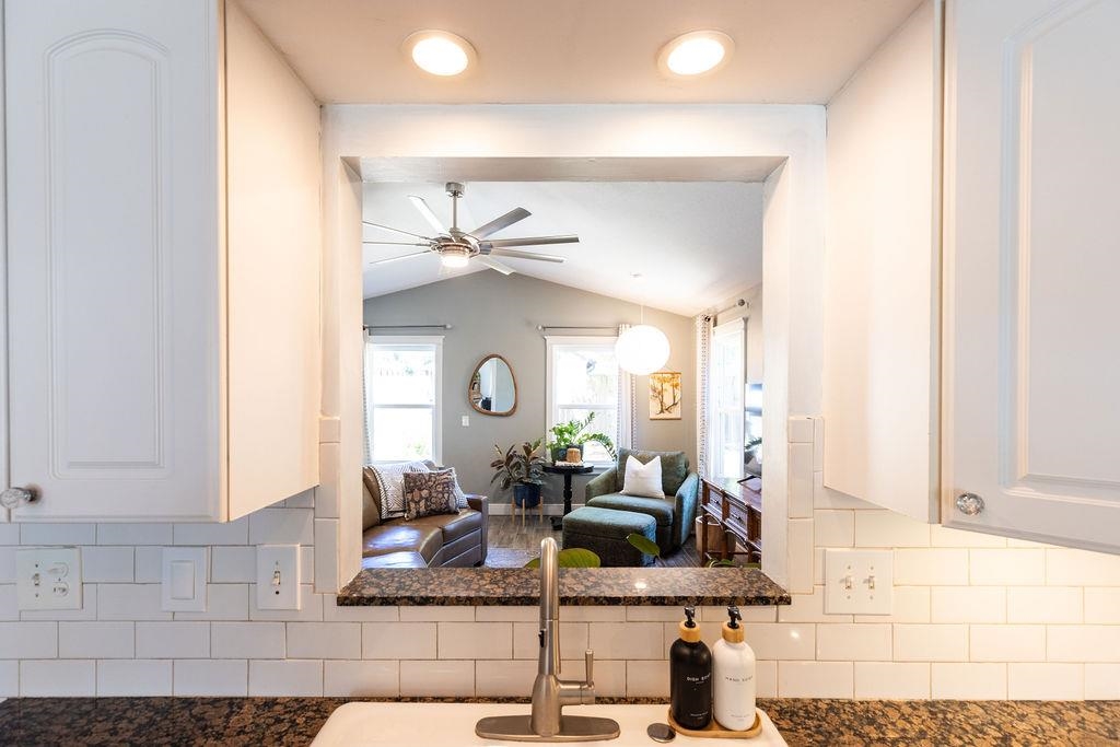 112 Drake Road St. Augustine, FL 32086 - Photo 13 of 59 a living room with furniture and a mirror