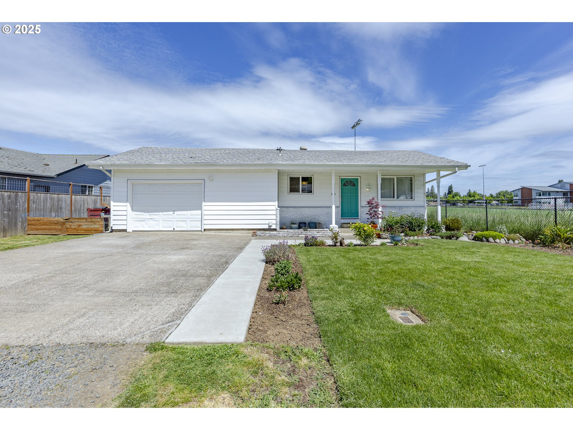 990 Barber Drive Creswell, OR 97426 - Photo 1 of 43 a view of outdoor space yard deck and patio