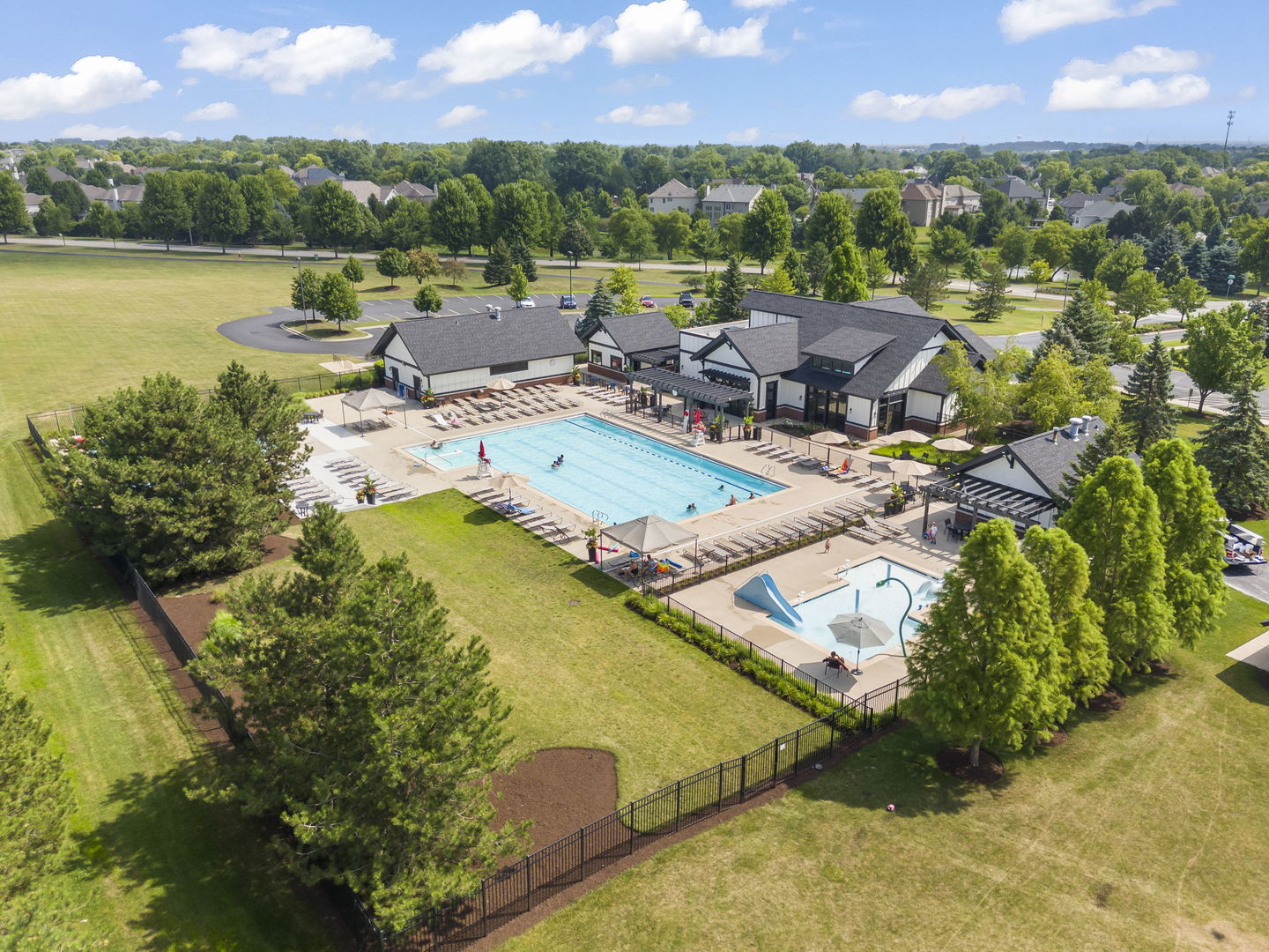 26500 Rustling Birch Way Plainfield, IL 60585 - Photo 33 of 37 a view of a lake with a mountain