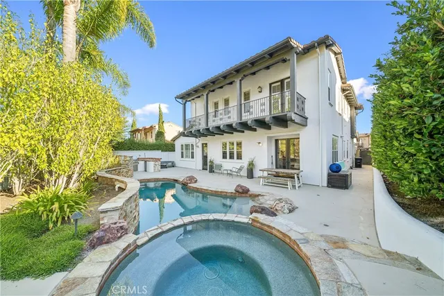 a view of a house with a patio