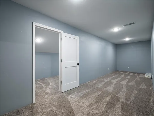 a view of empty room