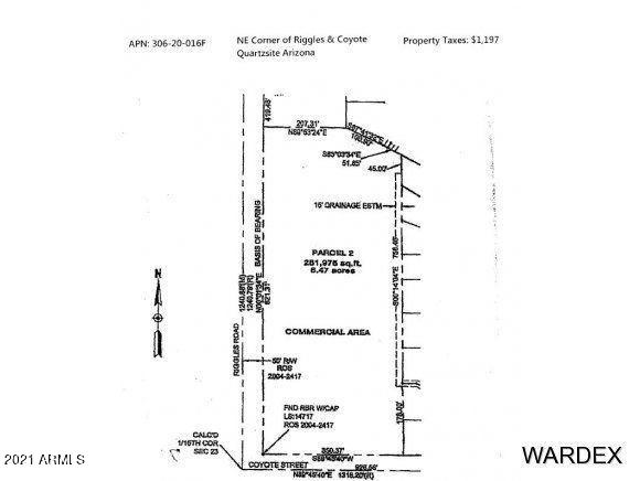 391 North Riggles Avenue Quartzsite, AZ 85346 - Photo 8 of 24 site_map