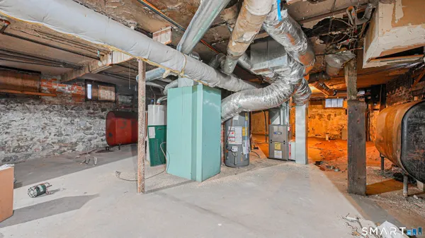 a view of storage and utility room