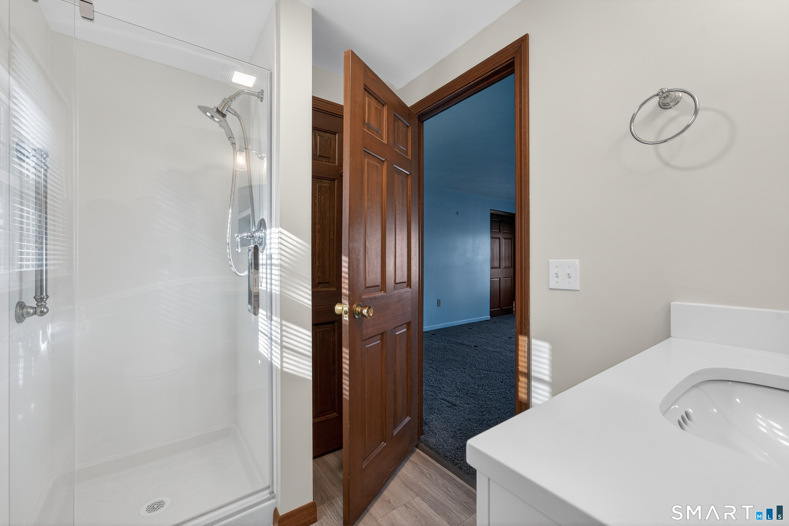 29 Legendary Road East Lyme, CT 06333 - Photo 27 of 36 a bathroom with a sink a toilet and shower