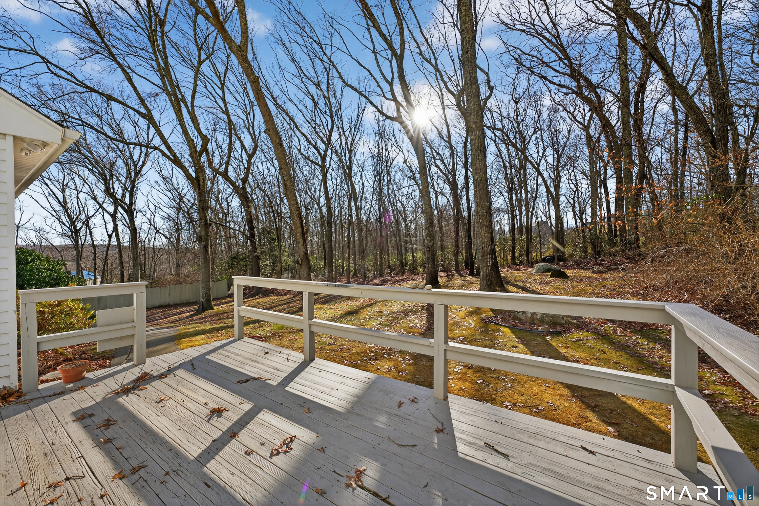 29 Legendary Road East Lyme, CT 06333 - Photo 8 of 36 a view of backyard with mountain and trees