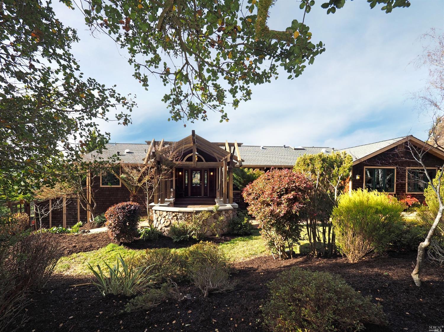1610 Watertrough Road Sebastopol, CA 95472 - Photo 1 of 1 a view of a house with a yard