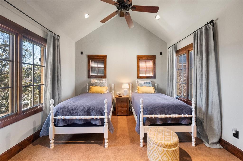 920 Nottingham Road Keller, TX 76248 - Photo 32 of 38 a bedroom with two beds and large window
