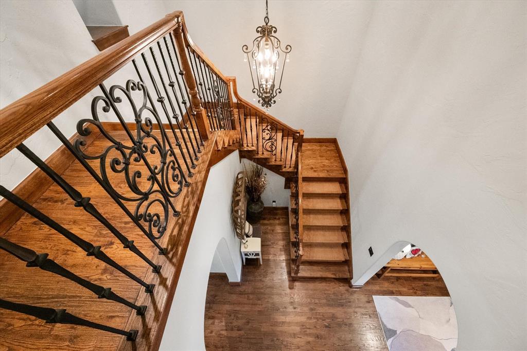 920 Nottingham Road Keller, TX 76248 - Photo 33 of 38 a view of entryway with wooden floor