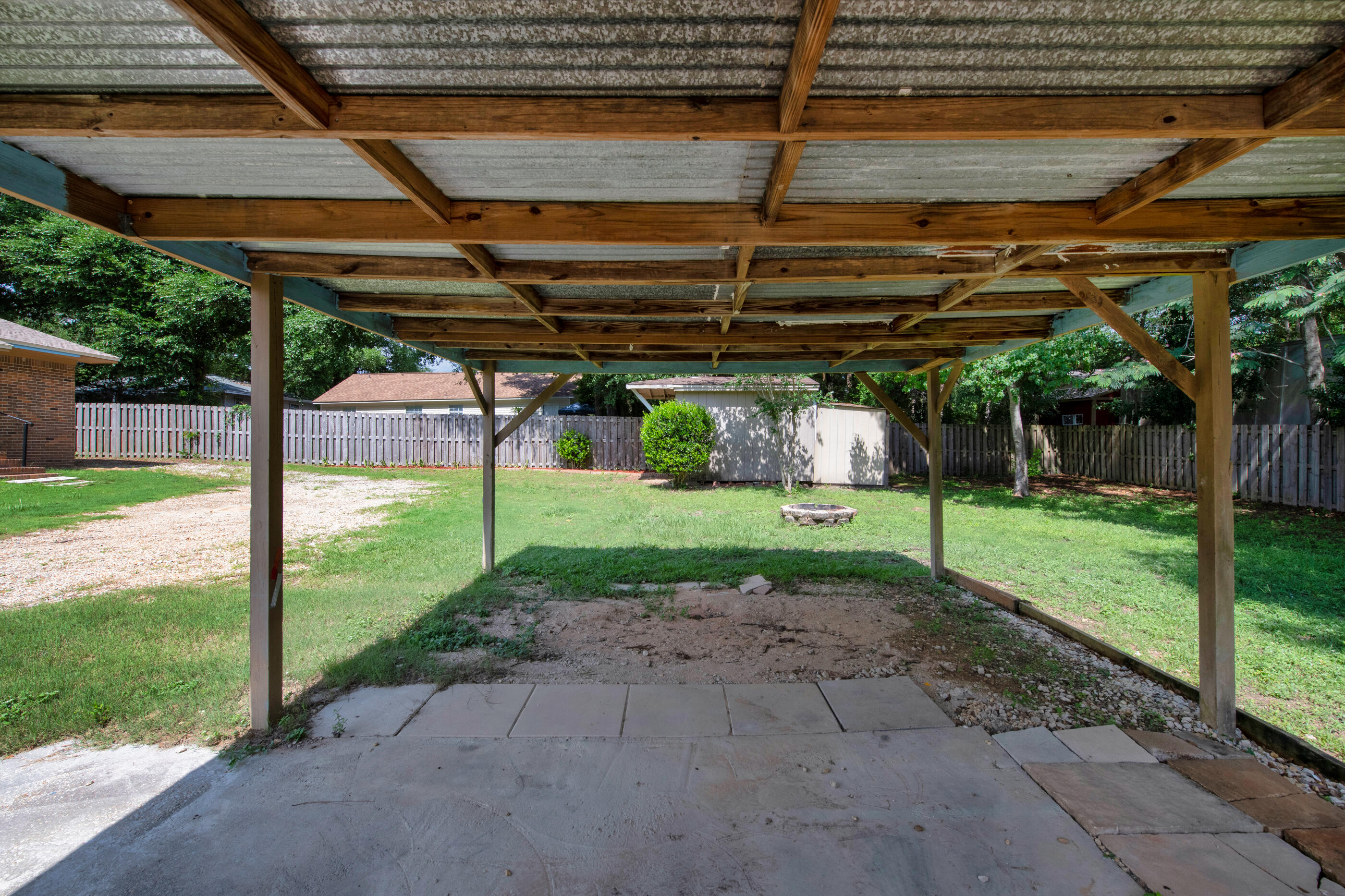2909 Aplin Road Crestview, FL 32539 - Photo 29 of 29 a view of a backyard with pathway