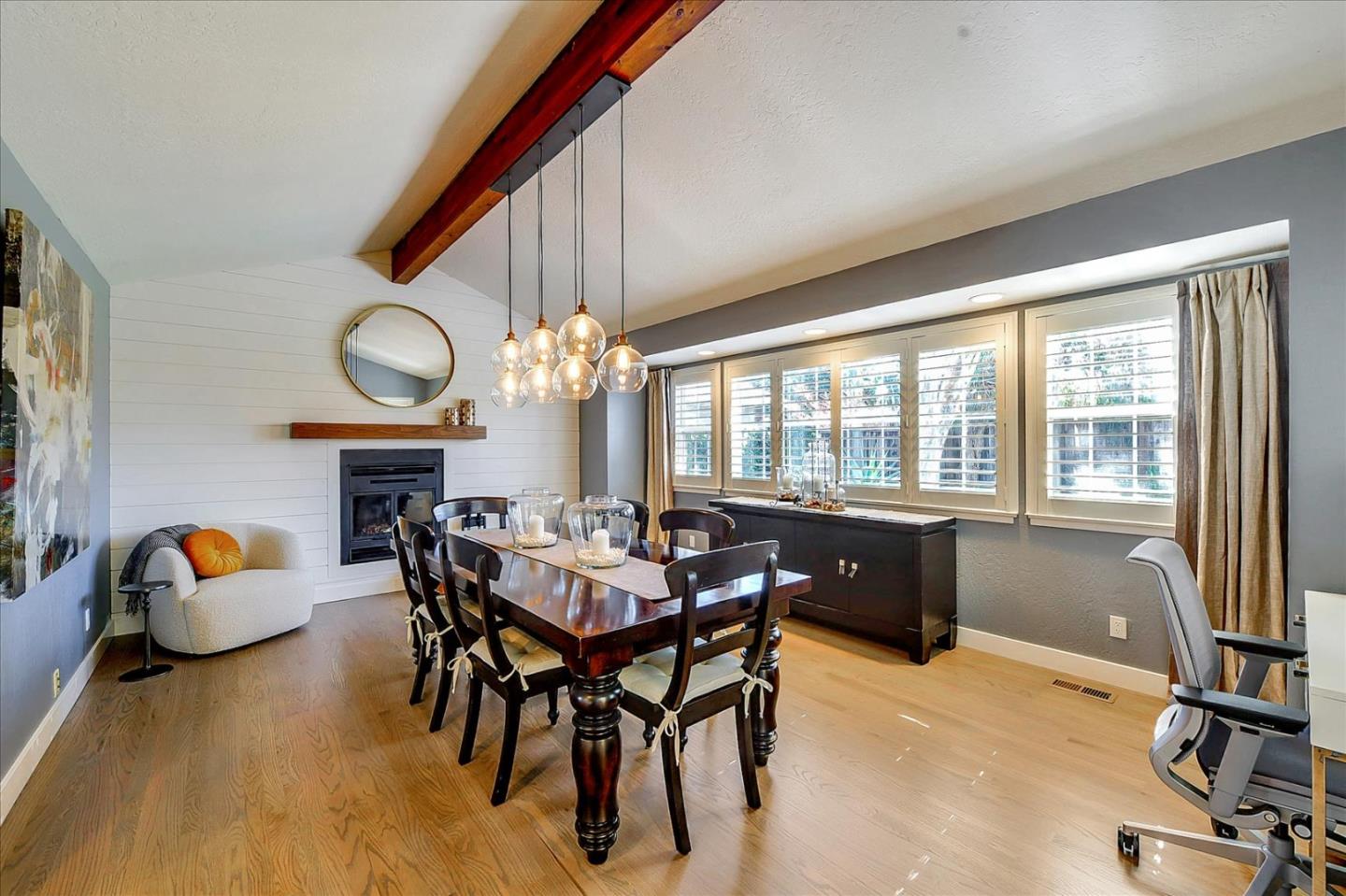 1712 St Anthony Drive San Jose, CA 95125 - Photo 20 of 47 a view of a dining room with furniture window and outside view