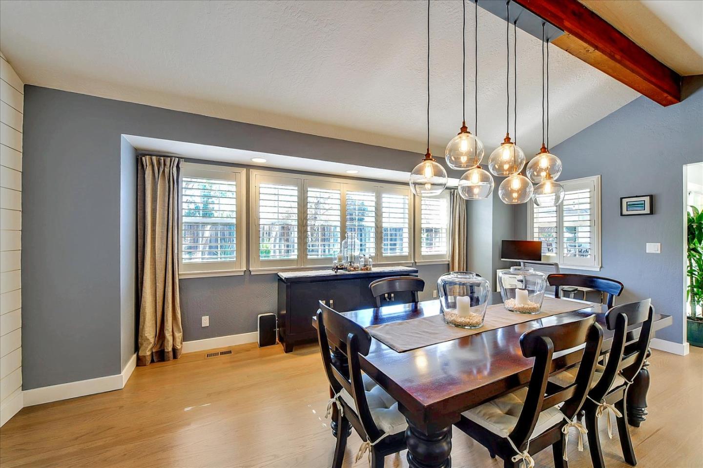 1712 St Anthony Drive San Jose, CA 95125 - Photo 21 of 47 a dining room with furniture a chandelier and window