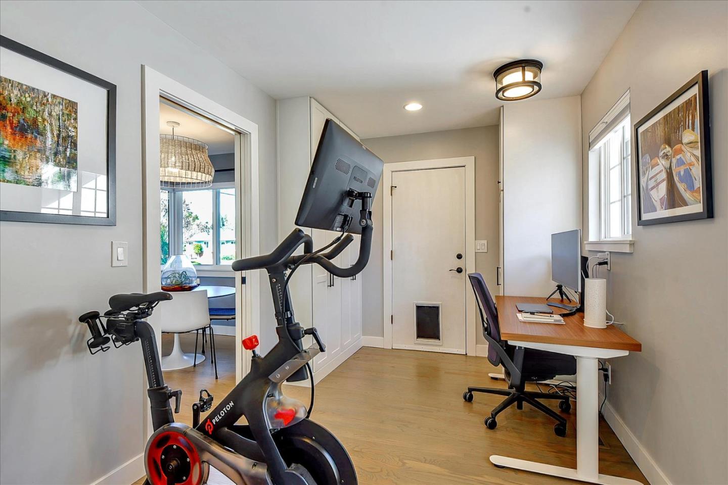 1712 St Anthony Drive San Jose, CA 95125 - Photo 23 of 47 a room with gym equipment and windows