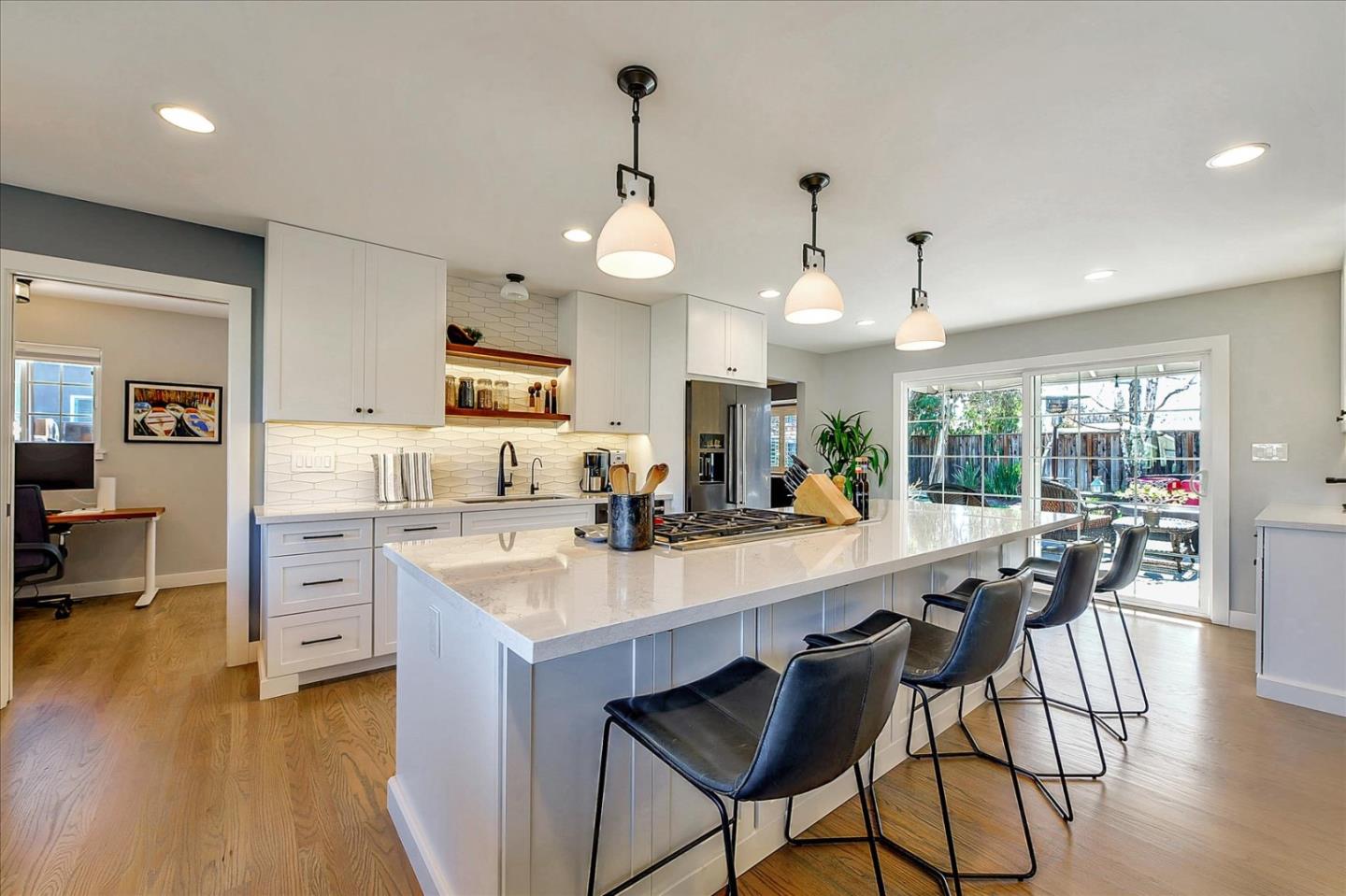 1712 St Anthony Drive San Jose, CA 95125 - Photo 9 of 47 a large kitchen with a table and chairs