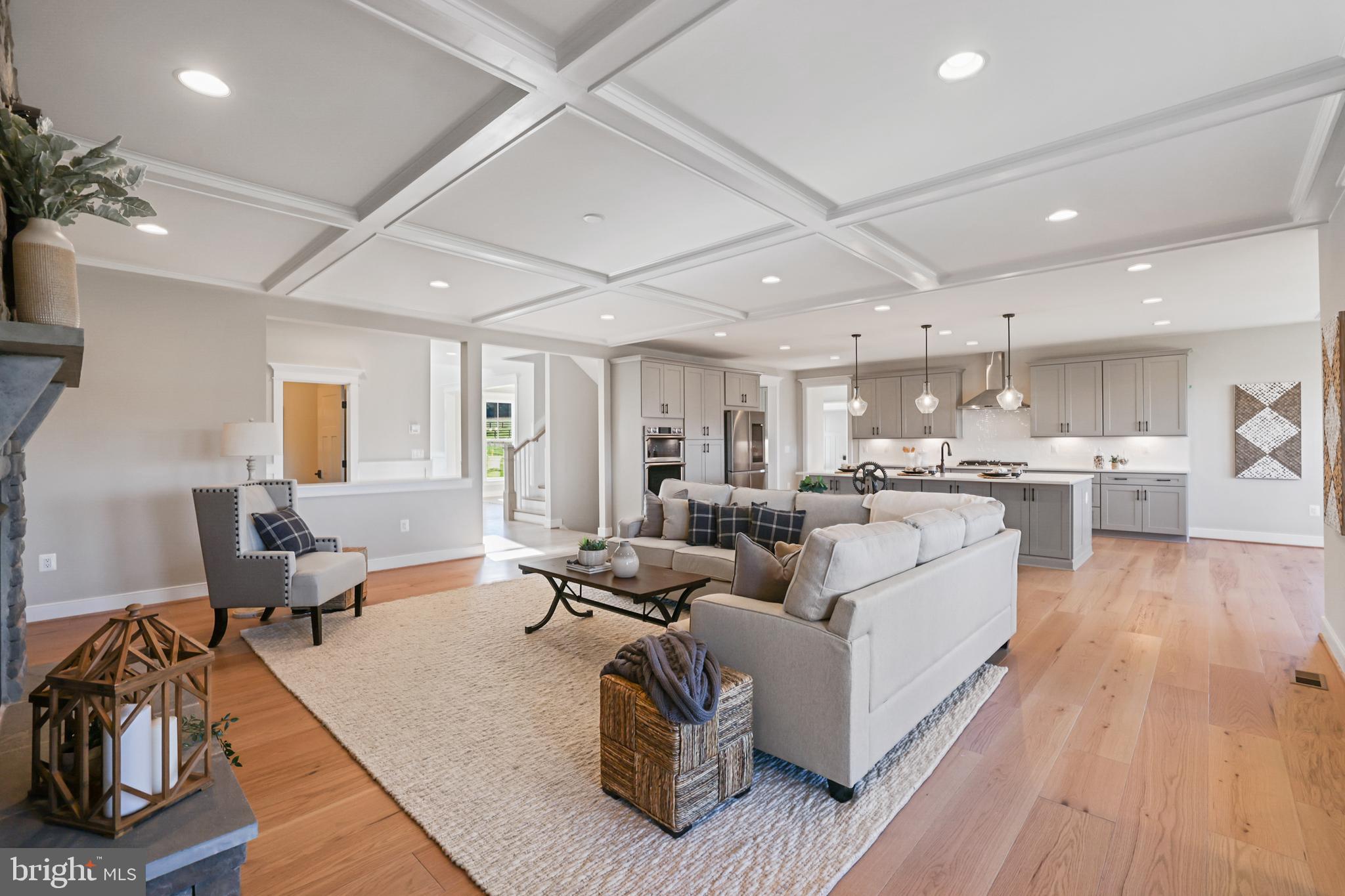 17628 Bates Drive Hamilton, VA 20158 - Photo 14 of 57 a living room with lots of furniture and kitchen view