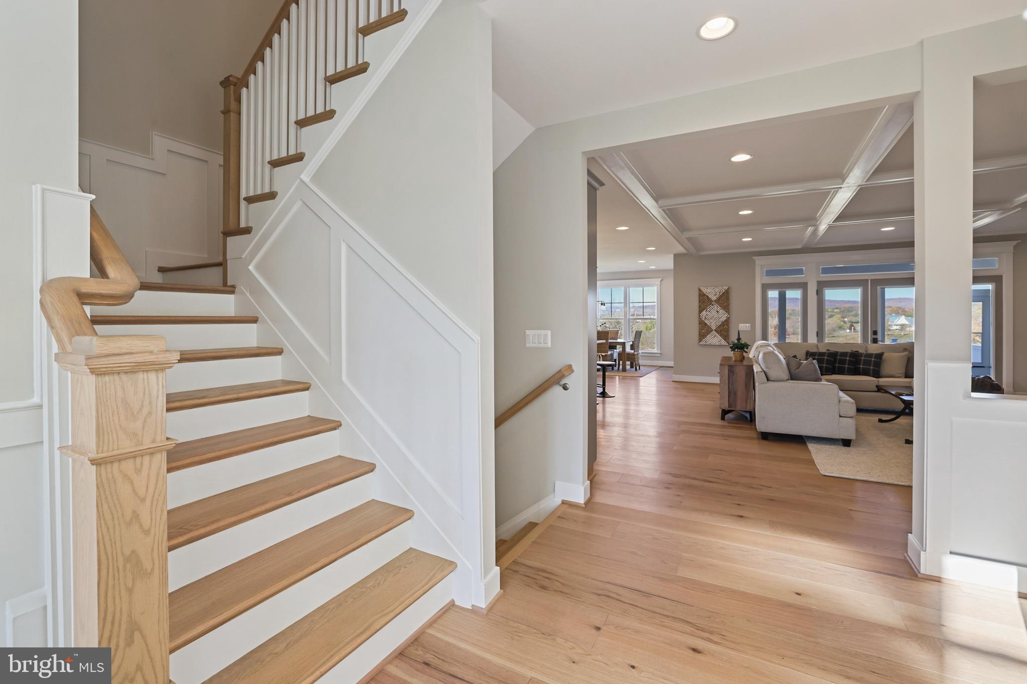 17628 Bates Drive Hamilton, VA 20158 - Photo 36 of 57 a view of entryway and hall with wooden floor