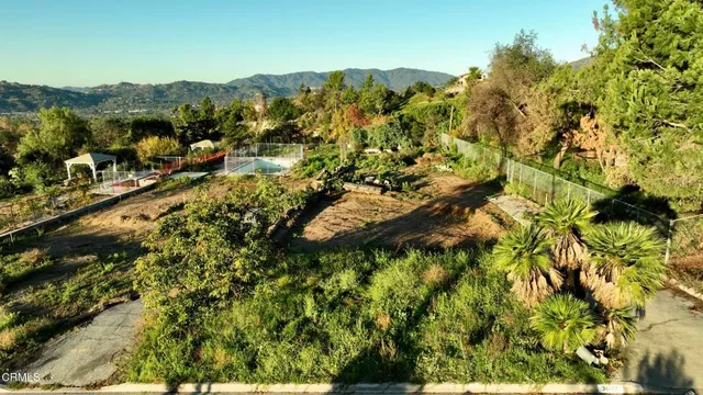 a view of sky from balcony