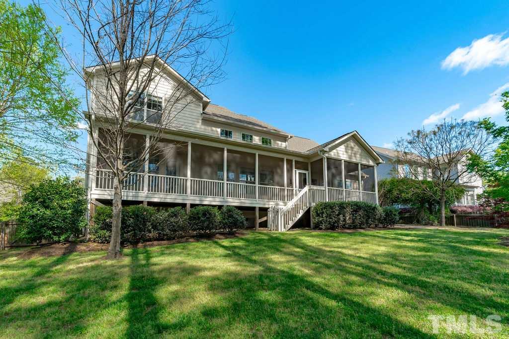 3322 Roller Mill Court Raleigh, NC 27607 - Photo 30 of 30 Large extended screen porch.
