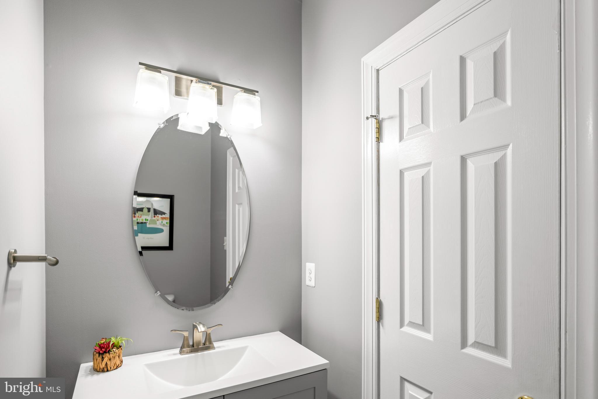 22247 Watson Road Leesburg, VA 20175 - Photo 18 of 54 Lower level powder room in the hallway